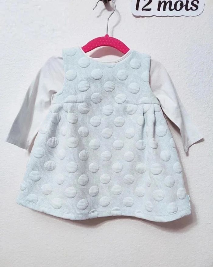 Ensemble bébé fille 12 mois Obaïbi - photo numéro 2