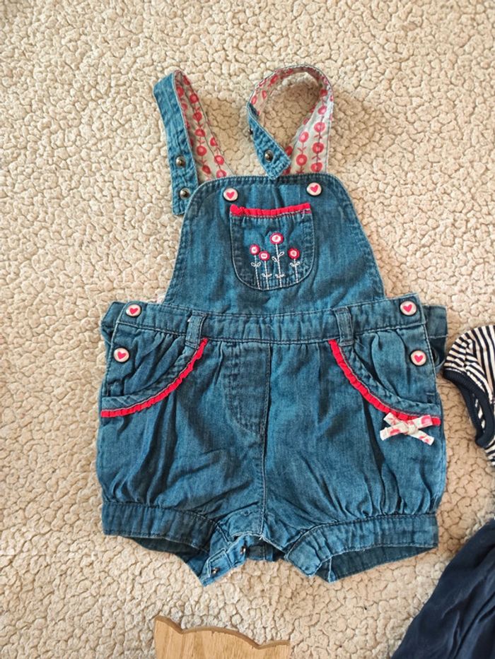 Lot de 2 combi short 6 mois - photo numéro 3