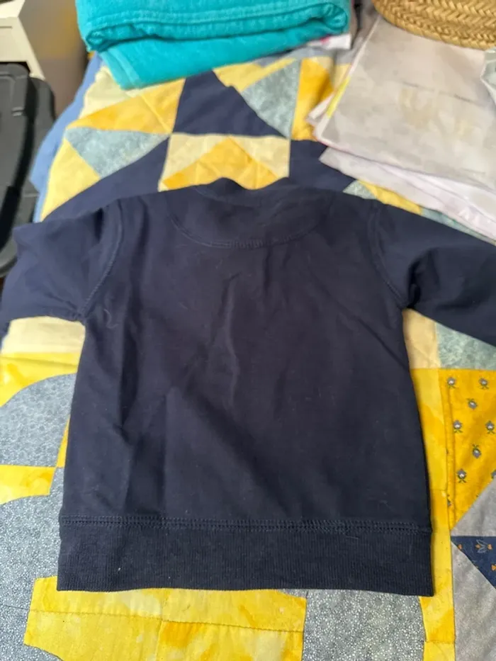 Pull bleu marine - photo numéro 3