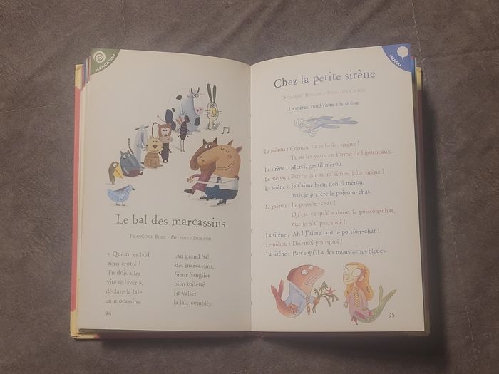 100 Comptines Rigolotes À Plumes Et À Poils Jean-Hugues Malineau, Gaëtan Dorémus, Gérard Bialestowsk - photo numéro 3