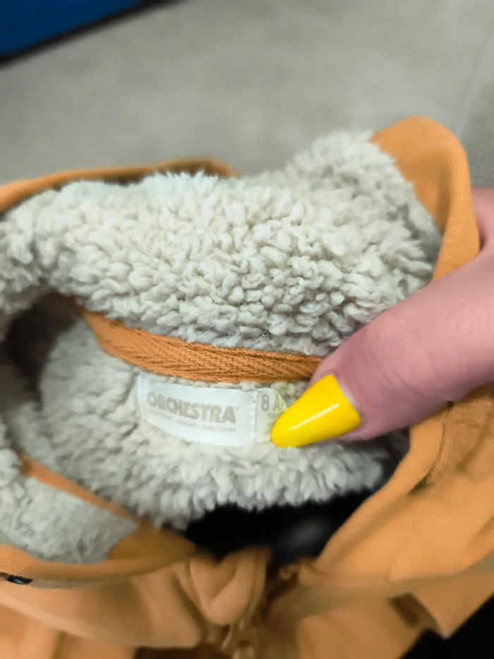 Gilet zippé polaire marque orchestra taille 8 ans - photo numéro 4