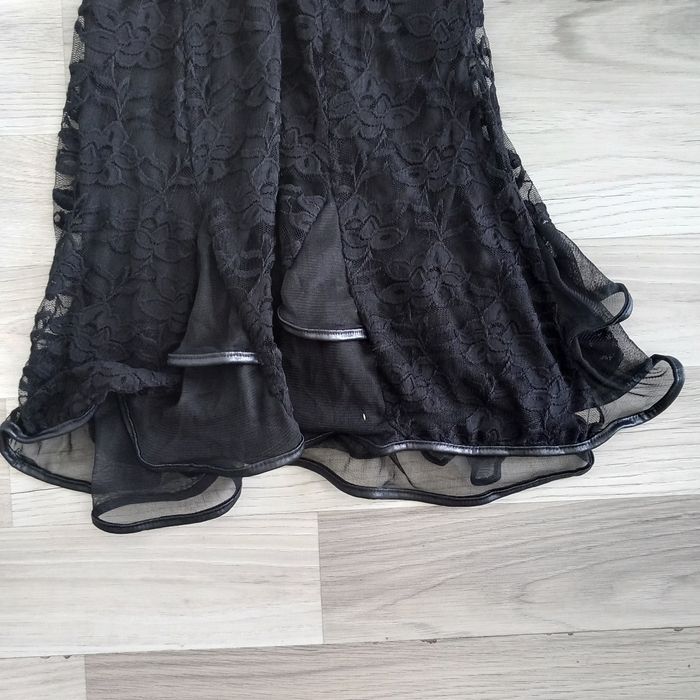 Robe de soirée noire à bretelles taille 38 - photo numéro 3