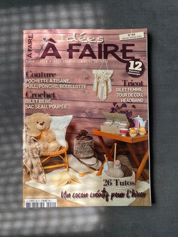 Magazine idées à faire numéro 49 janvier février 2024