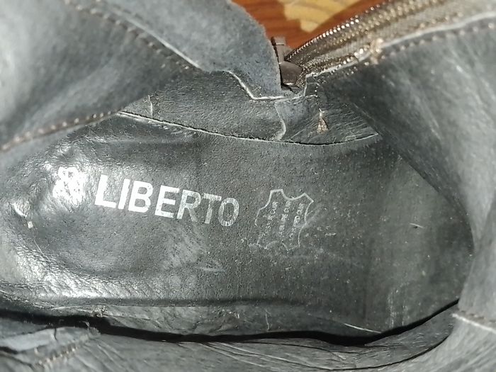 bottes marron cuir Liberto T36 - photo numéro 4