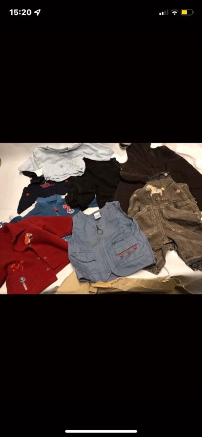 Lot vêtements garçon 6/12 mois - photo numéro 8