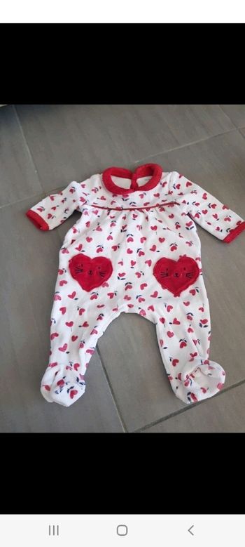 Lot de 5 pyjamas 1 mois