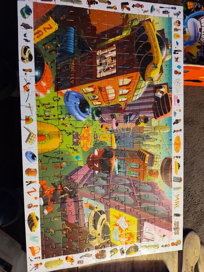 Puzzle 200 pièces  complet