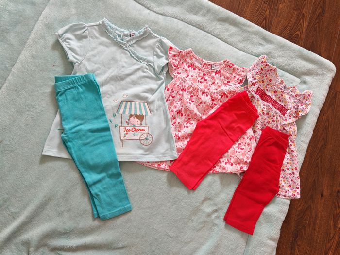 Lot de 3 ensembles 18 mois