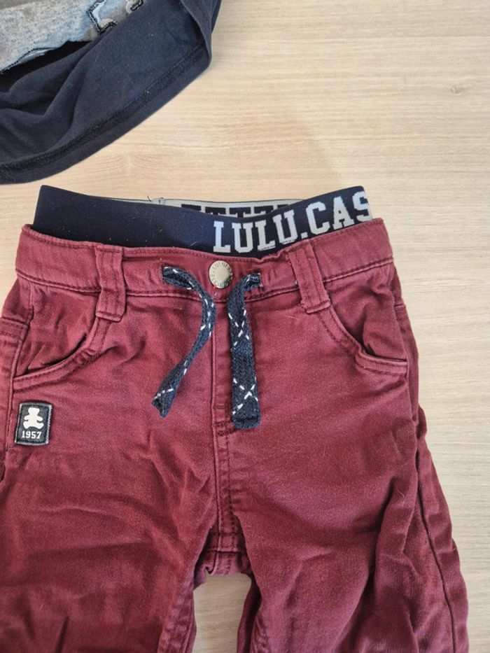 Ensemble t shirt manches longues et pantalon garçon 18 mois Lulu castagnettes - photo numéro 3