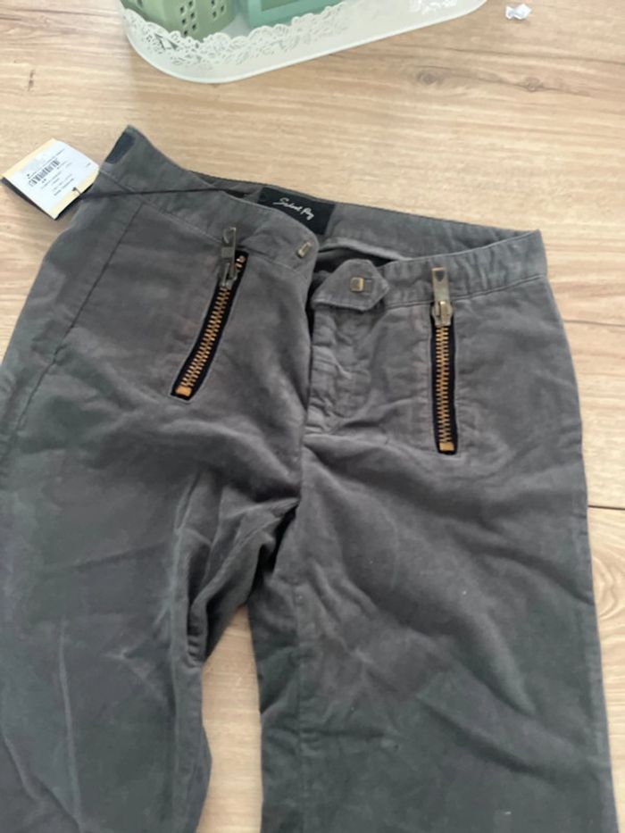 Pantalon femme School Rag gris taille 27 neuf avec étiquette - photo numéro 3