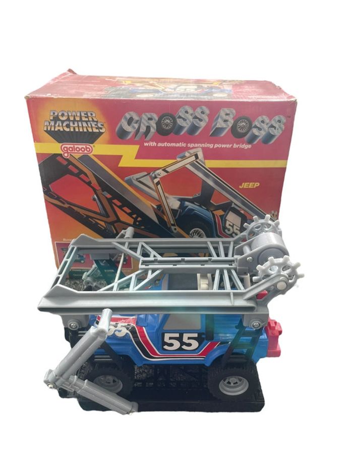 Power Machines Cross Boss Jeep Galoob en boîte - photo numéro 8