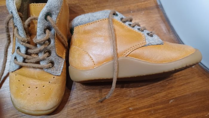 Chaussure montante beige - photo numéro 3