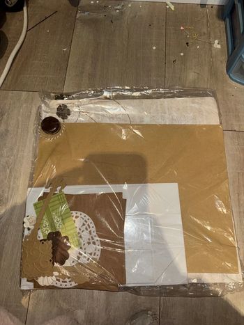 Kit scrapbooking neuf boîte gourmande