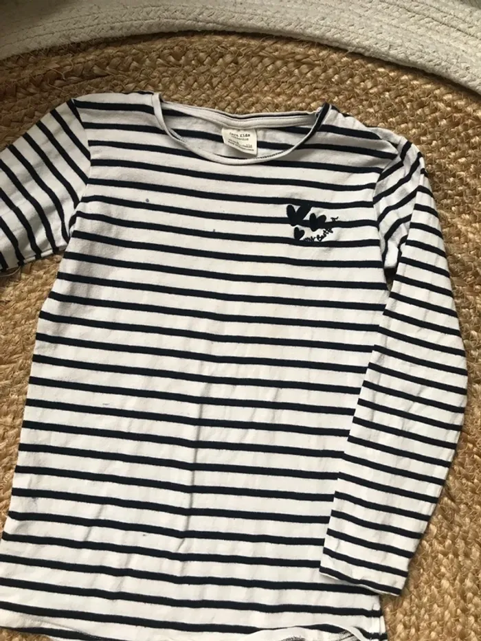 Tee shirt marinière - photo numéro 3