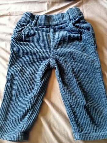 Pantalon velours côtelé