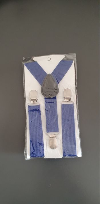 Ceinture à bretelle bleu