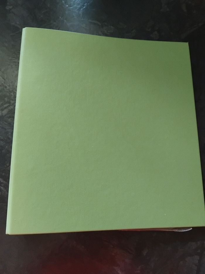 Classeur exacompta 17×22 cm 2 anneaux vert