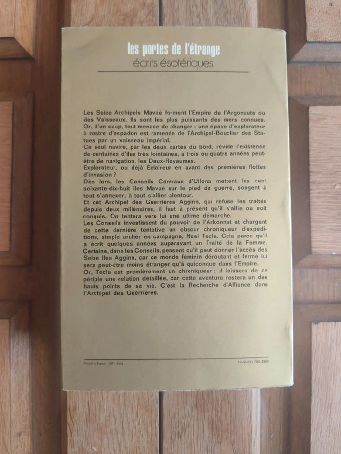 L'archipel des guerrières Jean Tur mémoires de l'arkonn tecla les portes de l'étrange 9782070417124 - photo numéro 2
