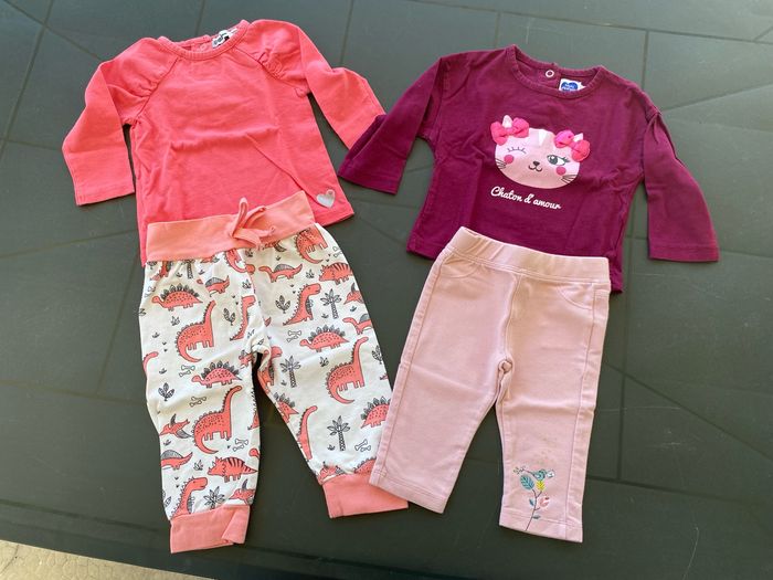 Lot de vêtements fille 6 mois - photo numéro 4