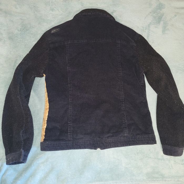 Veste Vintage Femme Bi-Matière Velours et Polaire 🧥 Oxbow - Taille 3 - photo numéro 3