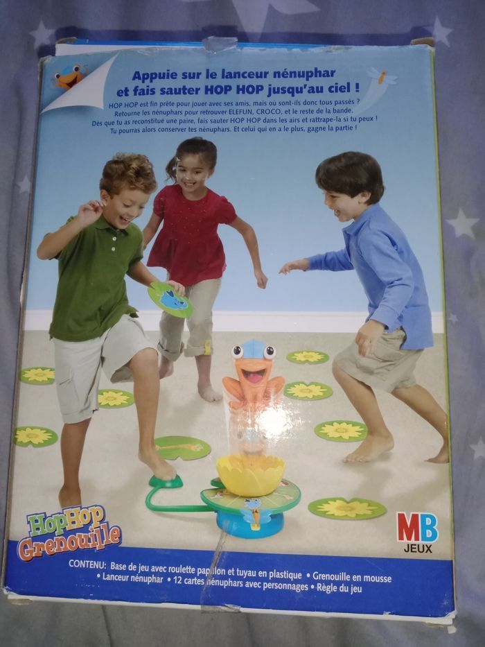 HOPHOP GRENOUILLE "HASBRO" Complet et comme neuf - photo numéro 2