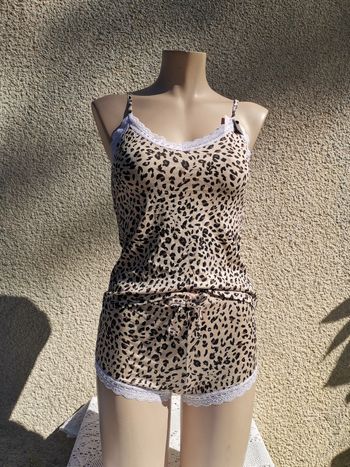 Pijama léopard taille S/M