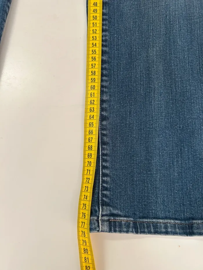 Jean Levi's Femme Marine W32 L32 | Mid Rise Skinny | Taille 42 | Très Bon État | BP267 - photo numéro 11