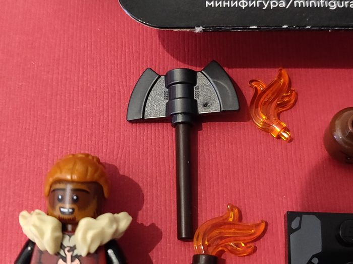 Minifig Lego Dwarf Barbarian Dungeons & Dragons et accessoires - Parfait État - avec boîte - Lego Original - photo numéro 7