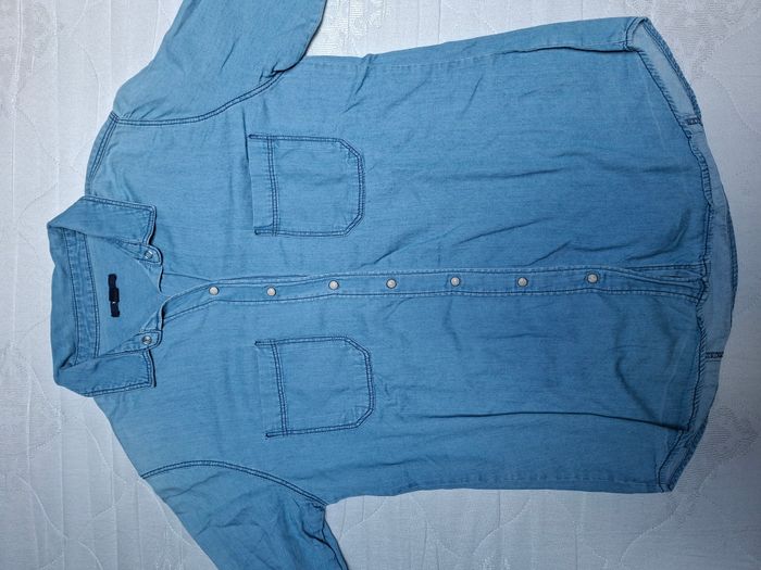 Chemise bleu Kiabi Taille M - photo numéro 4