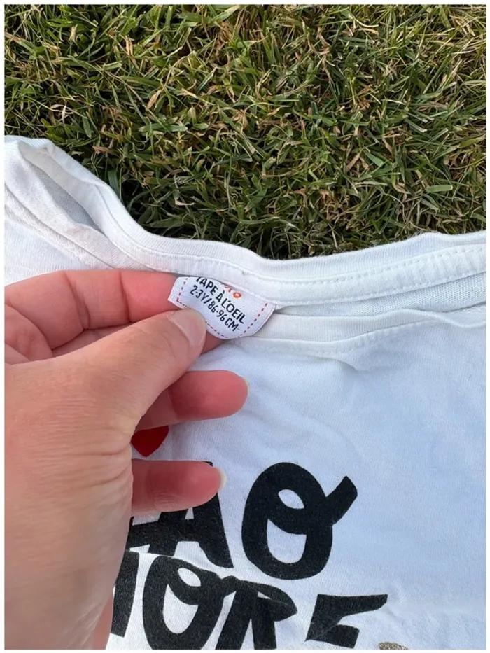 T-shirt 2-3 ans tape à l’œil - photo numéro 2