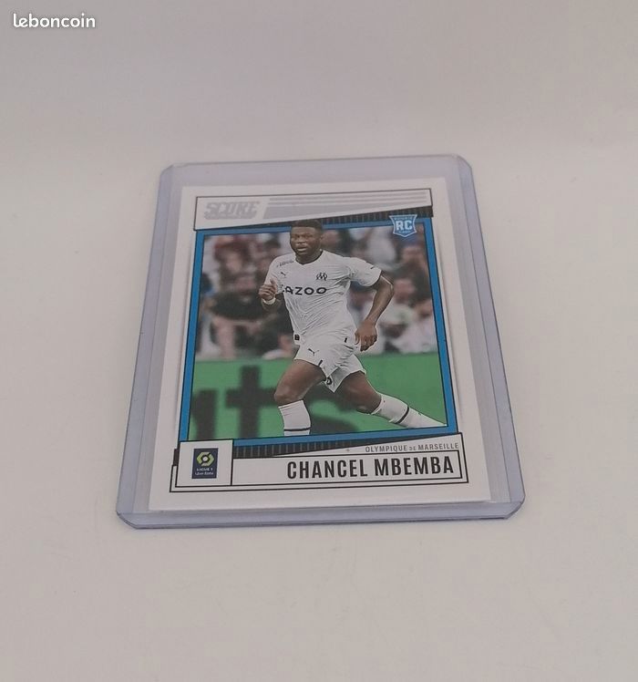 Carte Panini score Ligue 1 2022-23 Rookie Card Chancel Mbemba n°93 - photo numéro 2