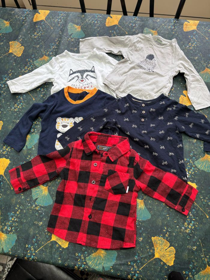Lot de vêtements bébé garçon 12 mois - photo numéro 3