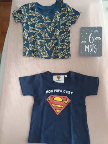Lot de 2 t-shirts