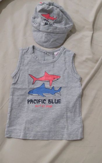 Ensemble débardeur et casquette souple