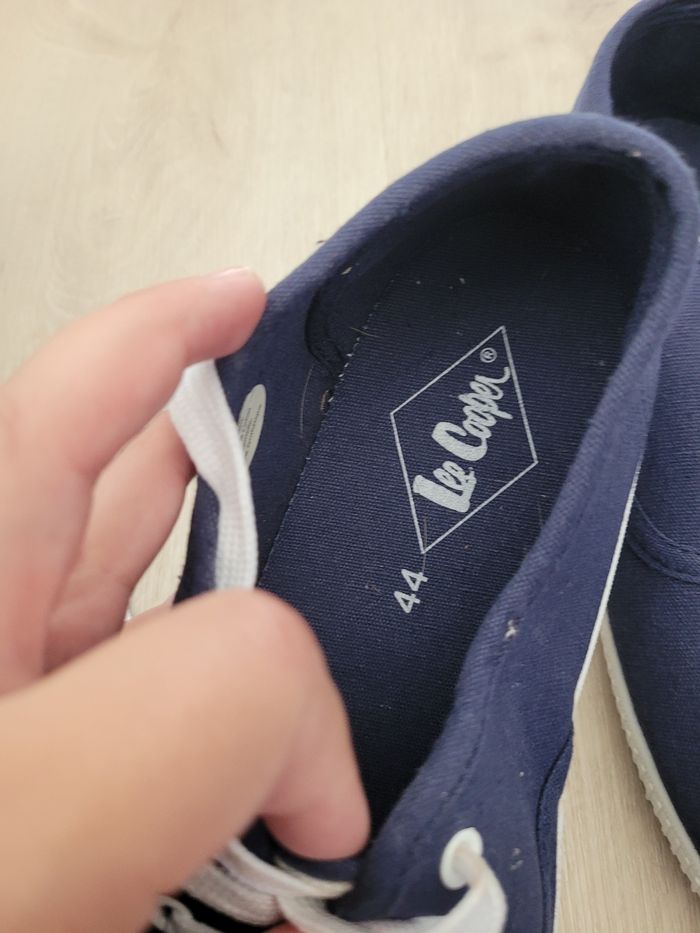 Tennis espadrilles à lacets Lee Cooper - photo numéro 3