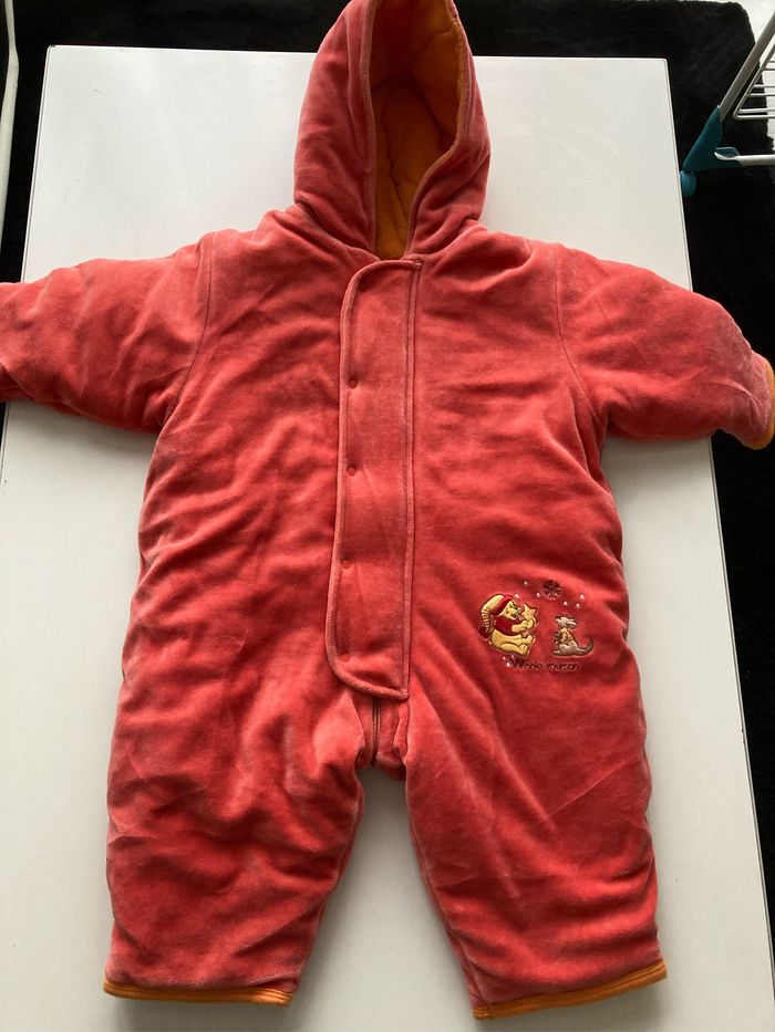 Combi pilote Winnie l’ourson Disney taille 1 an