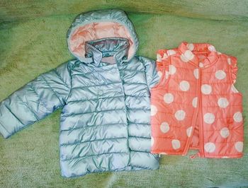 Lot manteaux bébé fille