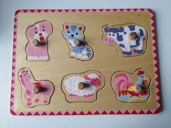puzzle animaux en bois