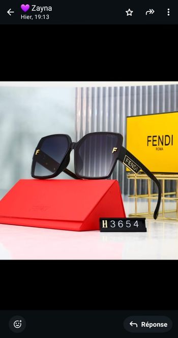 Lunette de soleil Fendi ✅