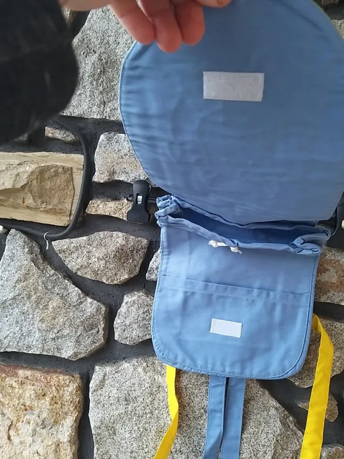 Sac à dos vache en tissu - photo numéro 2