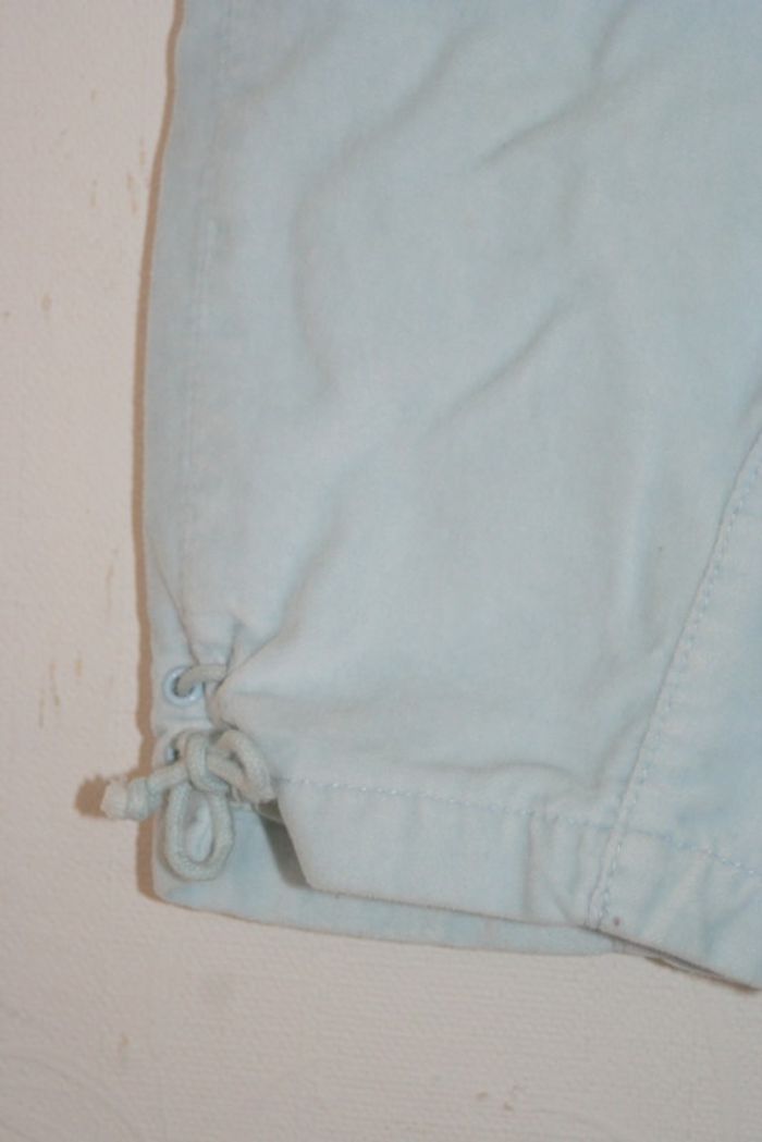 Pantalon doublé velours bleu ciel Jacadi 6m - photo numéro 2