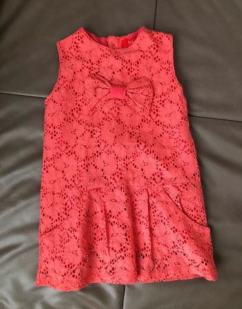 Robe corail Tissaia