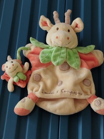 Doudou et compagnie vache et son bébé