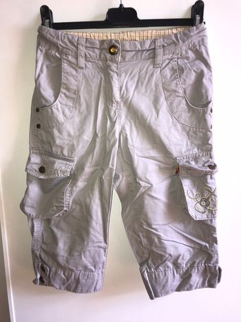 Pantacourt Sergent Major en 10 ans. Gris