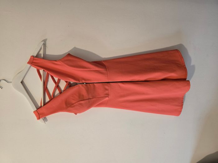 Robe Patineuse Corail à Dos Croisé - photo numéro 2