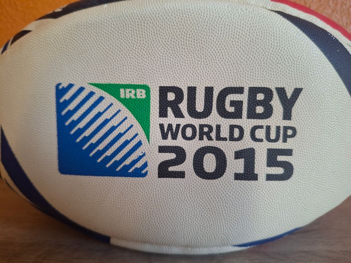 Ballon officiel collector rugby world cup 2015 France _ Gilbert - photo numéro 2