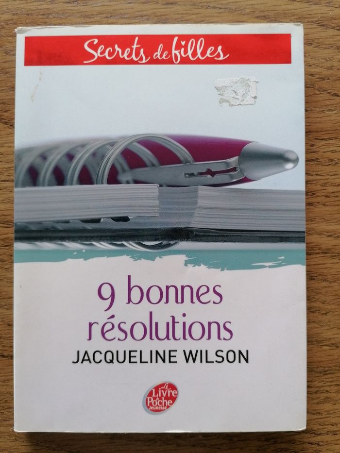 9 bonnes résolutions de Jacqueline Wilson