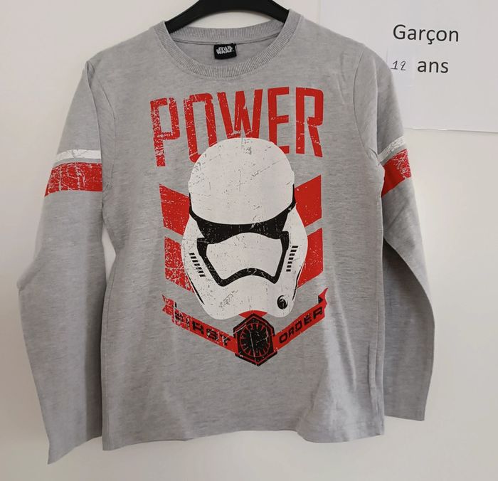T-shirt ml 12 ans Star Wars