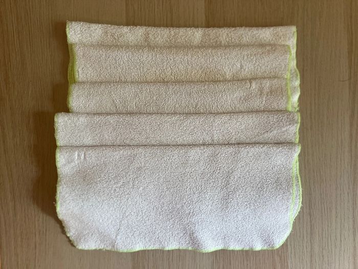 5 Inserts / langes pour couches lavables