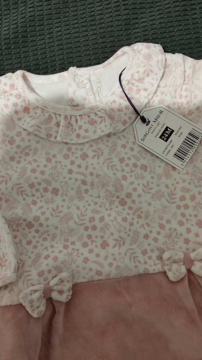 Pyjama bébé fille 24 mois, sergent major - photo numéro 4